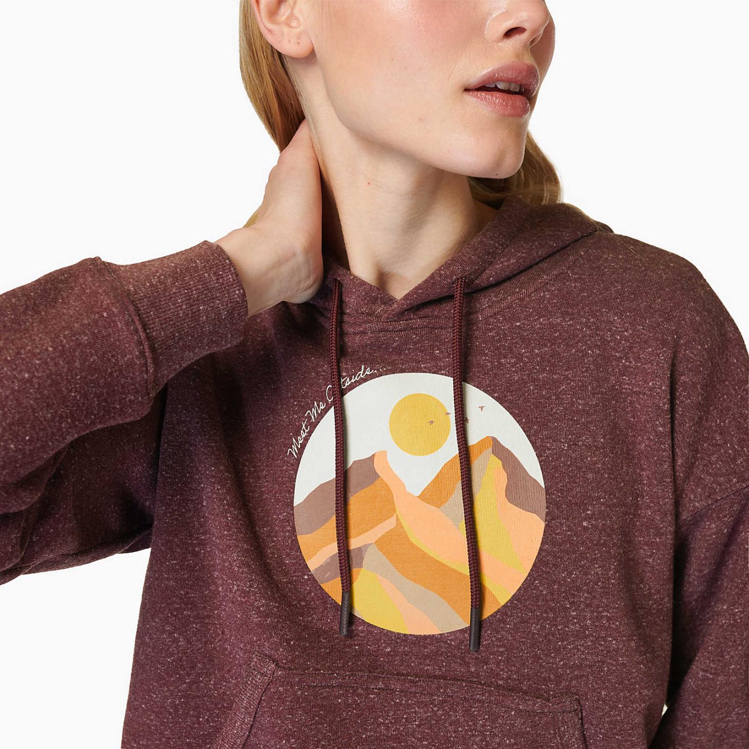 Merrell Circle Outside Hoody Wine Tasting Heather | Women Tops