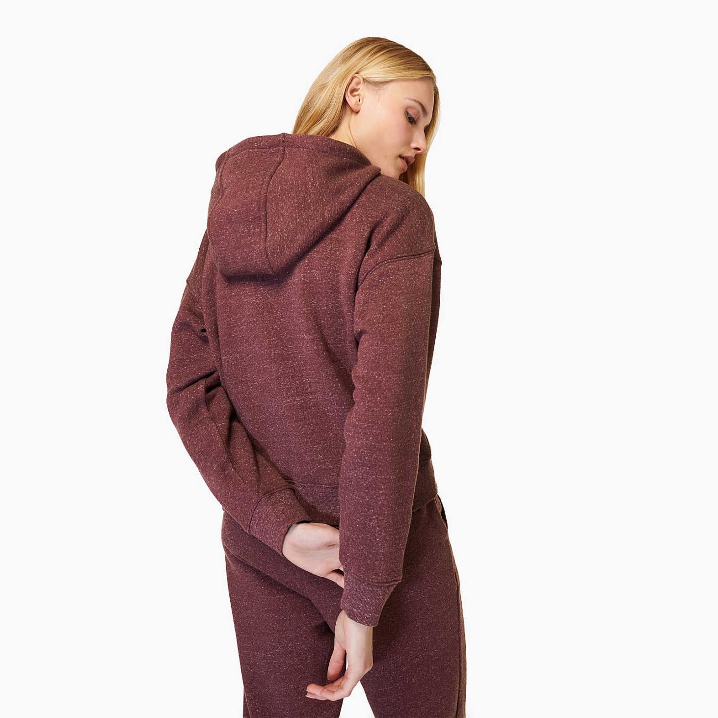 Merrell Circle Outside Hoody Wine Tasting Heather | Women Tops