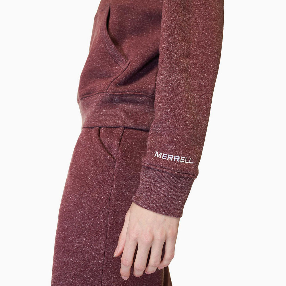 Merrell Circle Outside Hoody Wine Tasting Heather | Women Tops