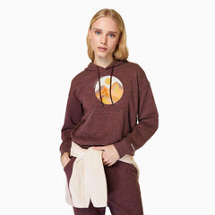 Merrell Circle Outside Hoody Wine Tasting Heather | Women Tops