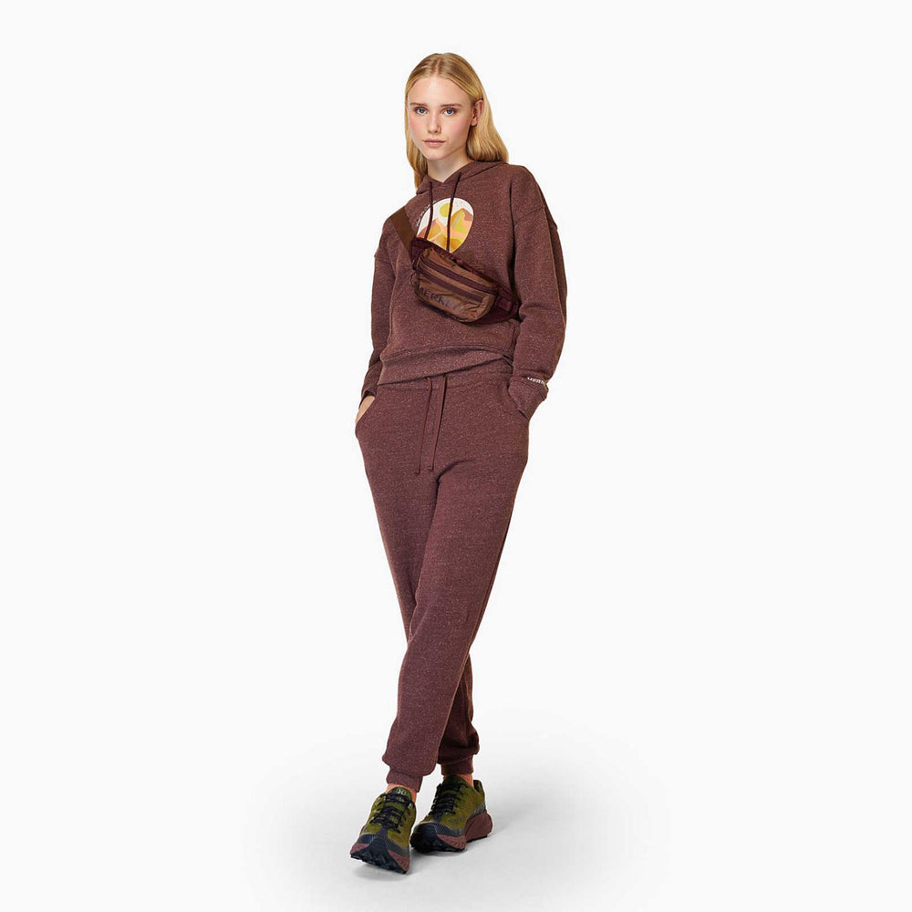 Merrell Dianthus Jogger Winetasting Heather | Women Bottoms