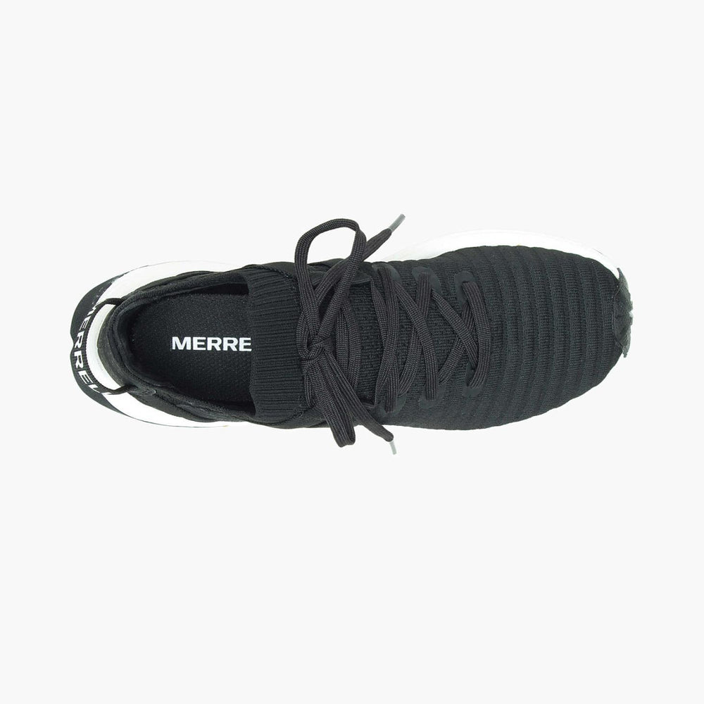 Merrell Embark Lace Sneaker Wide Width Black/white | Women Wide Widths