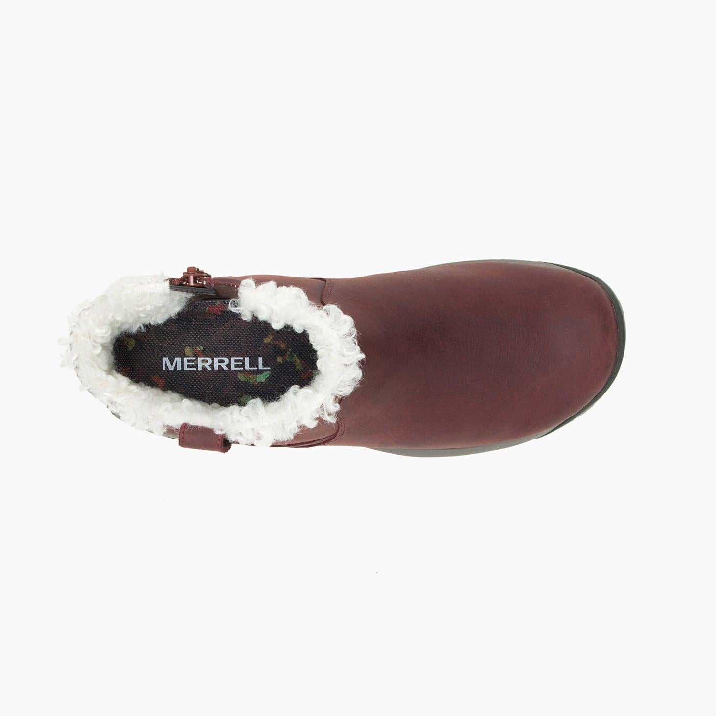 Merrell Encore 4 Bluff Zip Polar Waterproof Sable | Women Winter Boots