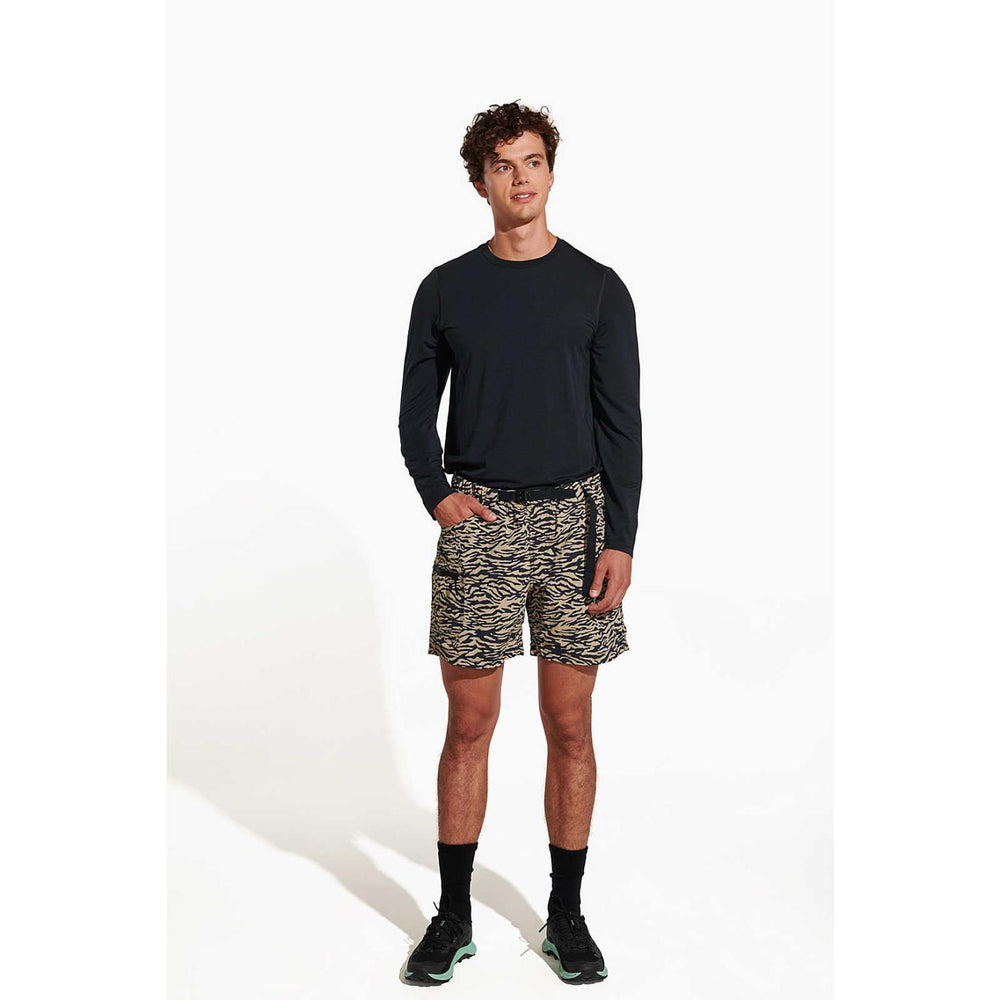 Merrell Everyday Long Sleeve Tee With Tencel™ Black | Men Tops