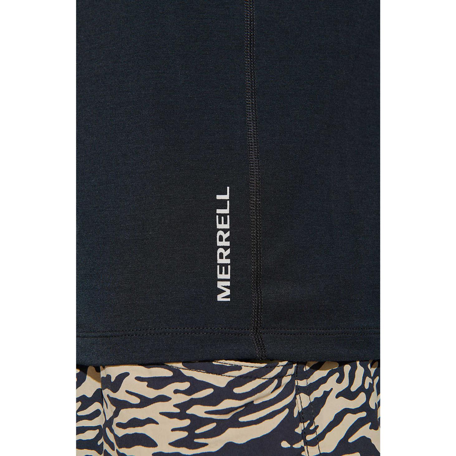 Merrell Everyday Long Sleeve Tee With Tencel™ Black | Men Tops