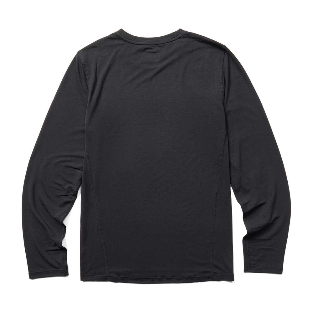 Merrell Everyday Long Sleeve Tee With Tencel™ Black | Men Tops