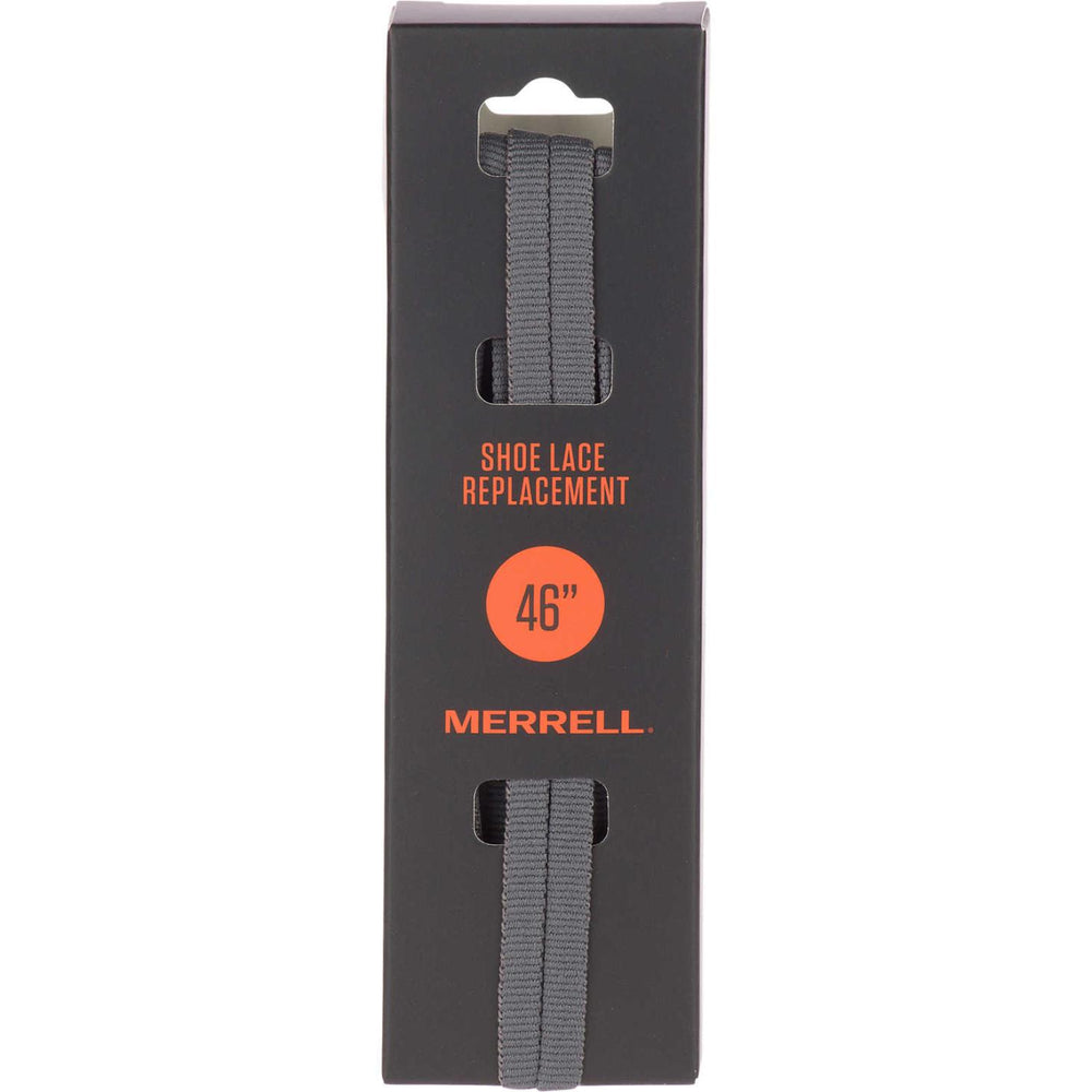 Merrell Flat Shoe Laces Charcoal | Men/Women Shoe Care