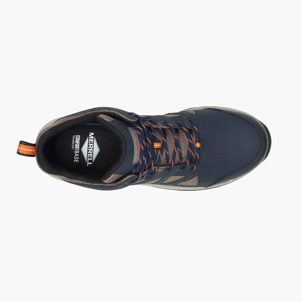 Merrell Fullbench Speed Mid Carbon Fiber Navy | Men Boots