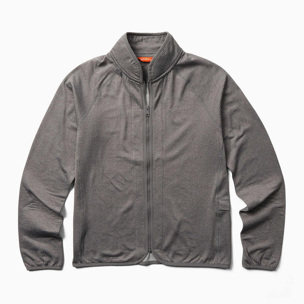 Merrell Geotex Full Zip Rock Heather | Women Tops