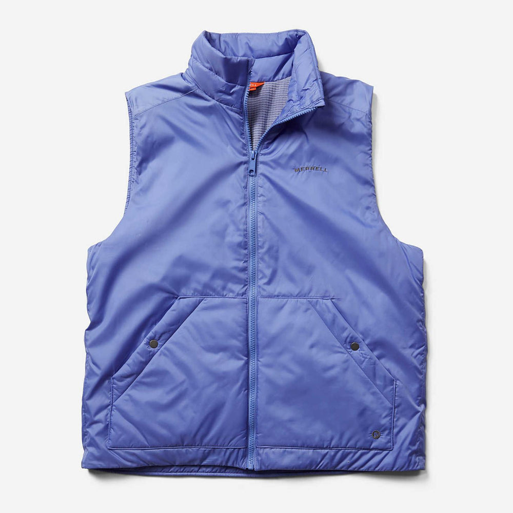 Merrell Geotex Insulated Vest Baja Blue | Women Tops