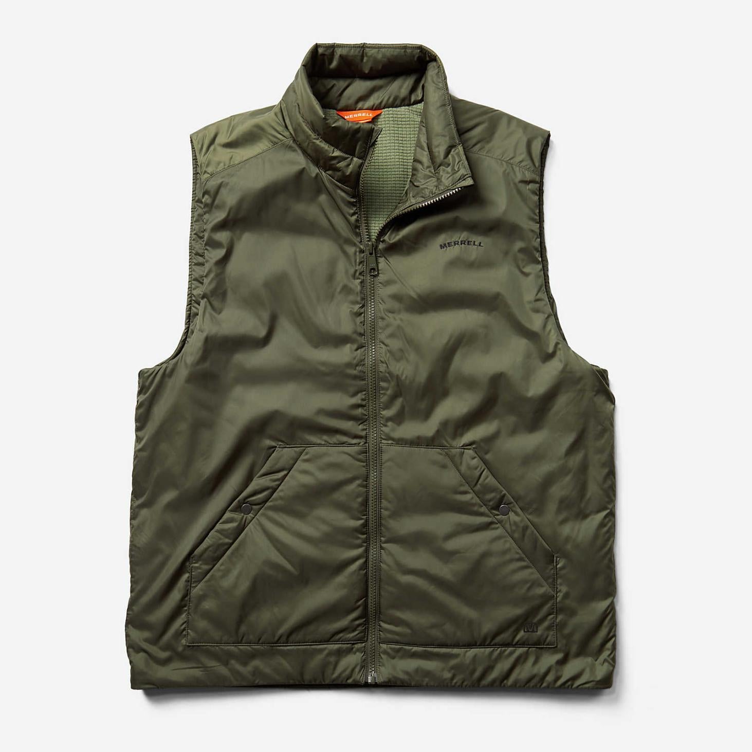 Merrell Geotex Insulated Vest Dusty Olive | Men Tops