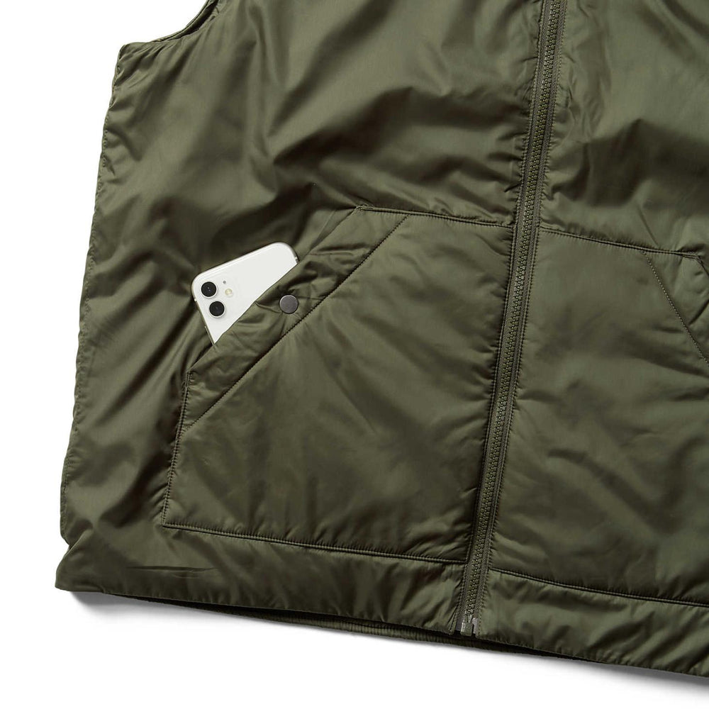 Merrell Geotex Insulated Vest Dusty Olive | Men Tops