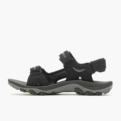 Merrell Huntington Convertible Leather Black | Men Sandals