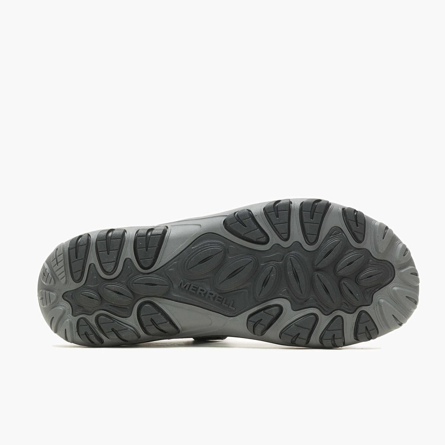 Merrell Huntington Convertible Leather Black | Men Sandals