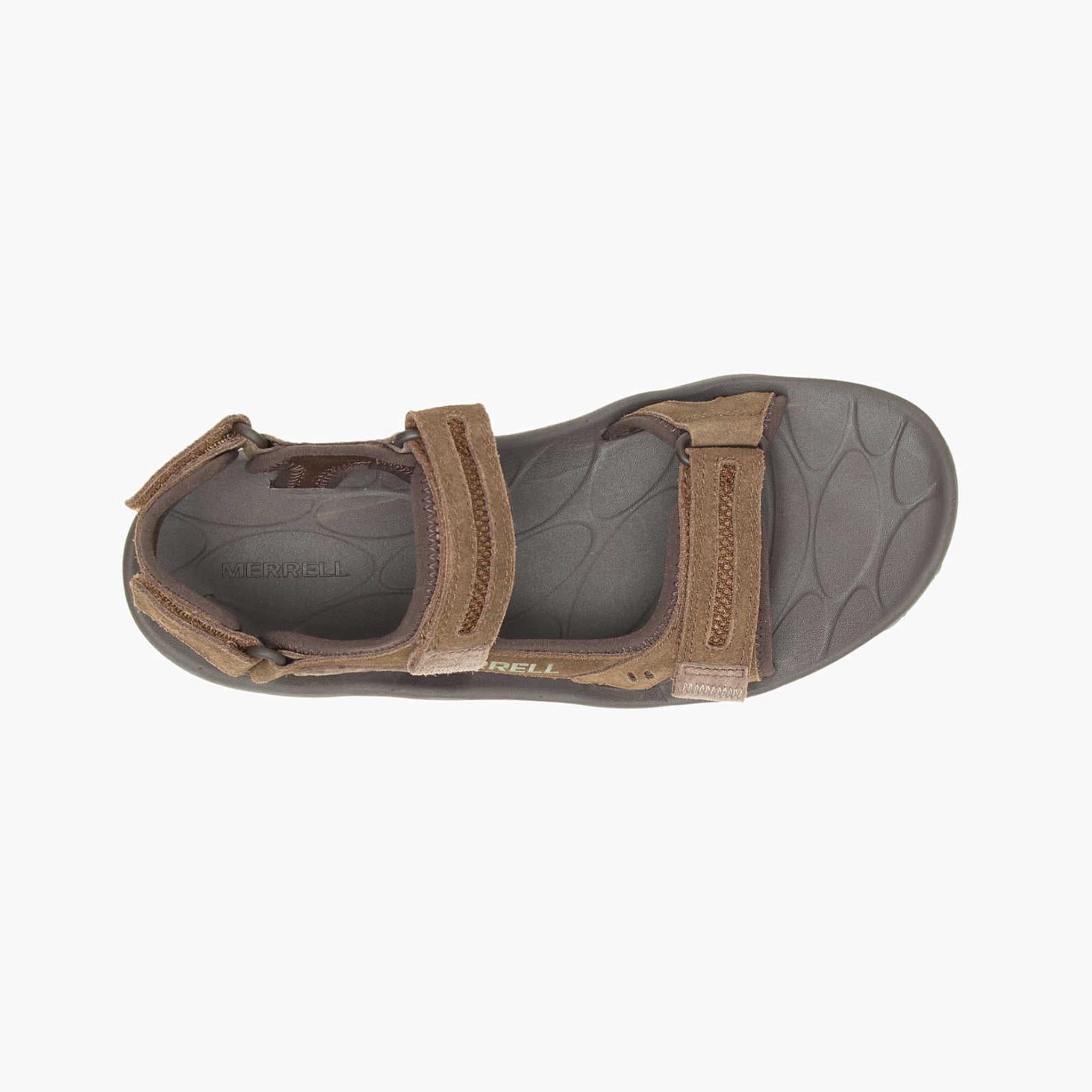 Merrell Huntington Convertible Leather Earth | Men Sandals