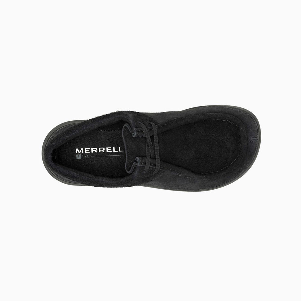 Merrell Hut Moc 2 Leisure Se Black | Men Slip-Ons