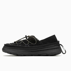 Merrell Hut Moc 2 Packable Fleece 1trl Black/black | Men Slip-Ons