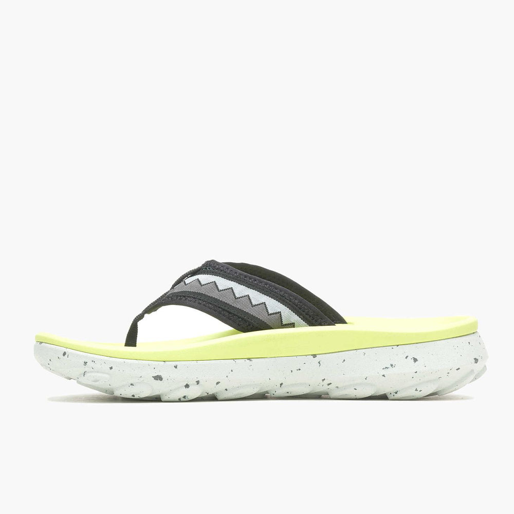 Merrell Hut Ultra Flip Black/celery | Men Slip-Ons