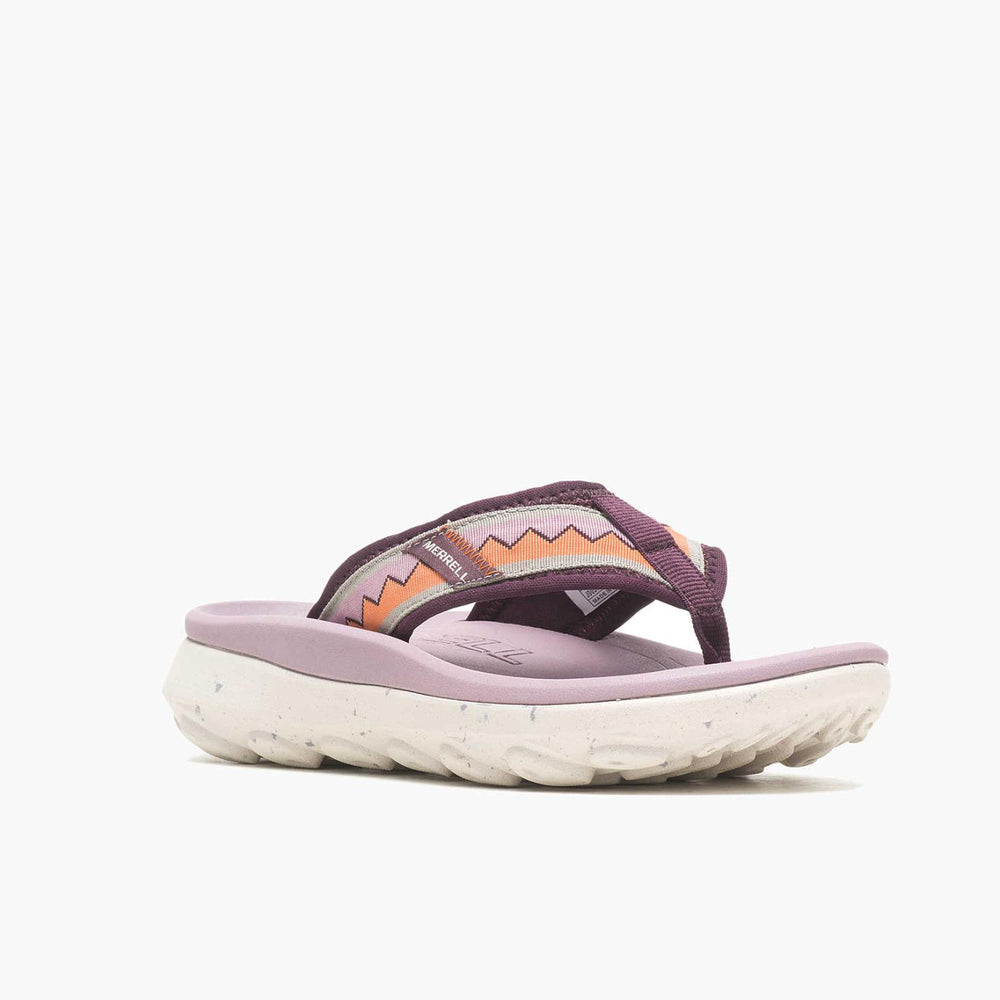 Merrell Hut Ultra Flip Burgundy | Women Slip-Ons