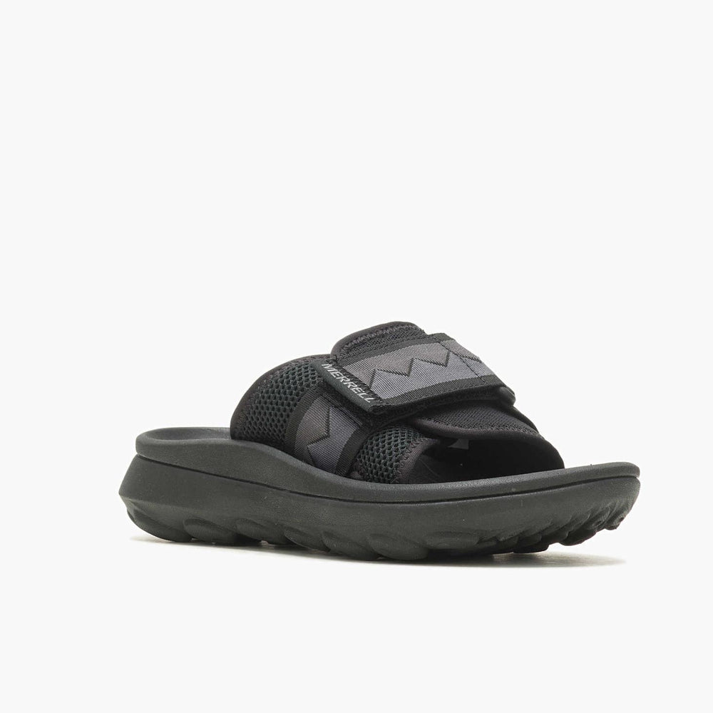 Merrell Hut Ultra Slide Black/black | Women Slip-Ons