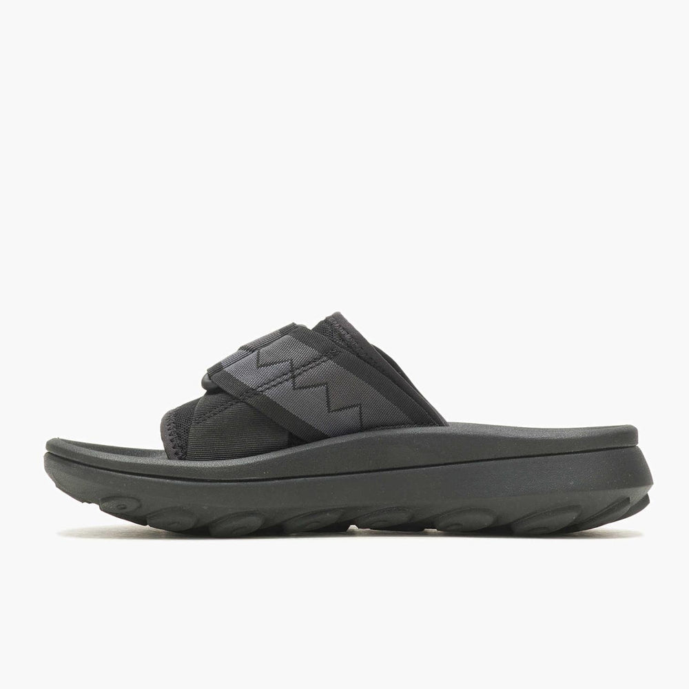 Merrell Hut Ultra Slide Black/black | Women Slip-Ons