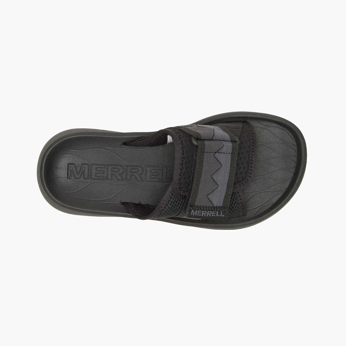 Merrell Hut Ultra Slide Black/black | Women Slip-Ons