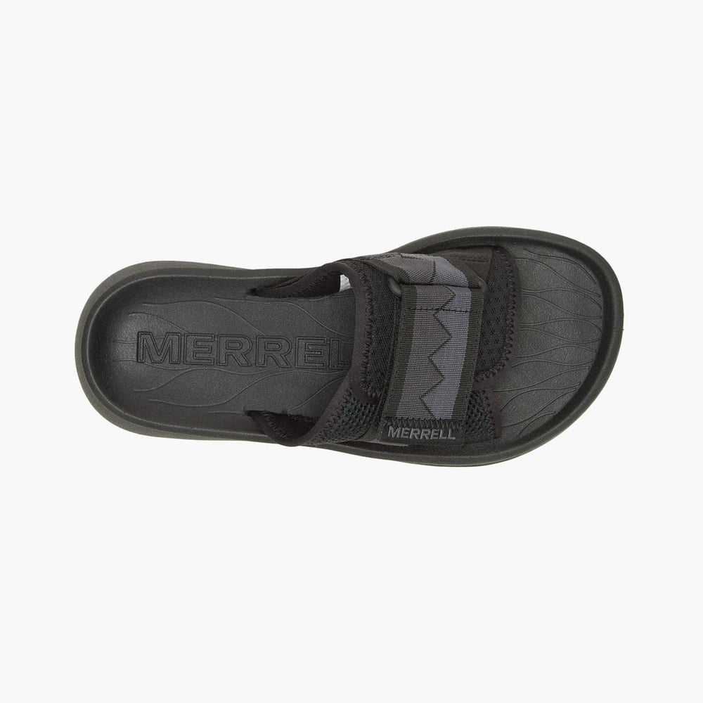 Merrell Hut Ultra Slide Black/black | Women Slip-Ons