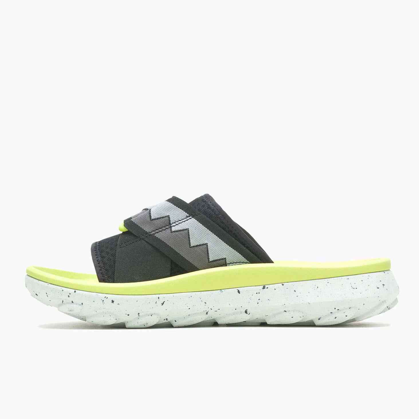 Merrell Hut Ultra Slide Black/celery | Men Sandals