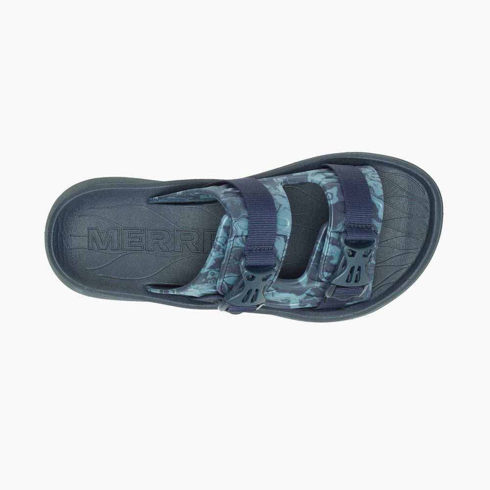 Merrell Hut Ultra Wrap Navy | Men Slip-Ons