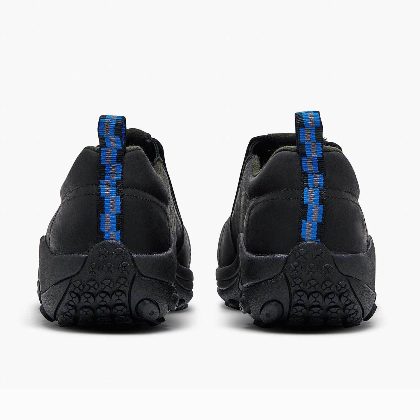 Merrell Jungle Moc Leather Comp Toe Work Shoe Black | Men Slip-Ons