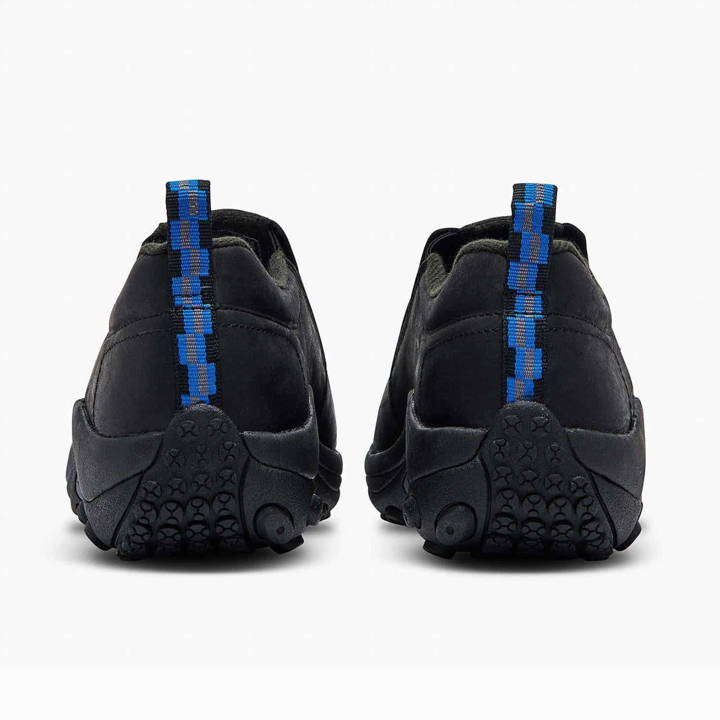 Merrell Jungle Moc Leather Sr Work Shoe Black | Men Slip-Ons