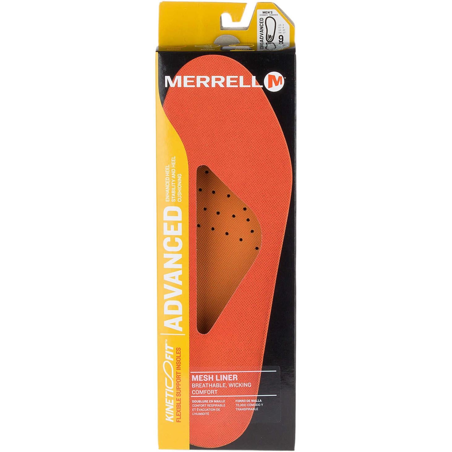 Merrell Kinetic Fit™ Advanced Footbed Mesh | Women/Men Shoe Care