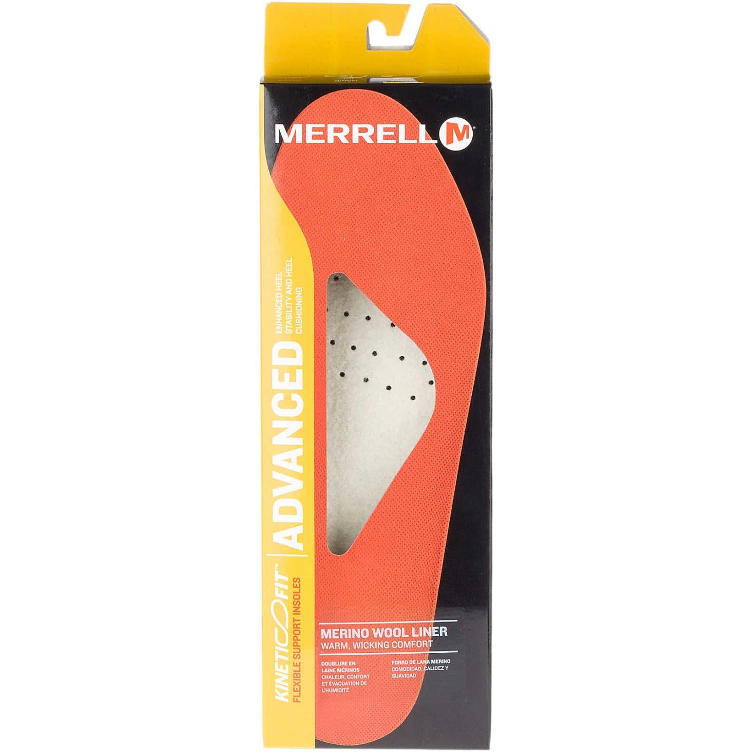 Merrell Kinetic Fit™ Advanced Footbed Wool | Men/Women Shoe Care