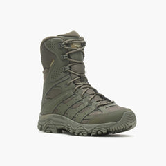 Merrell Moab 3 8" Tactical Zip Waterproof Boot Dark Olive | Men Boots