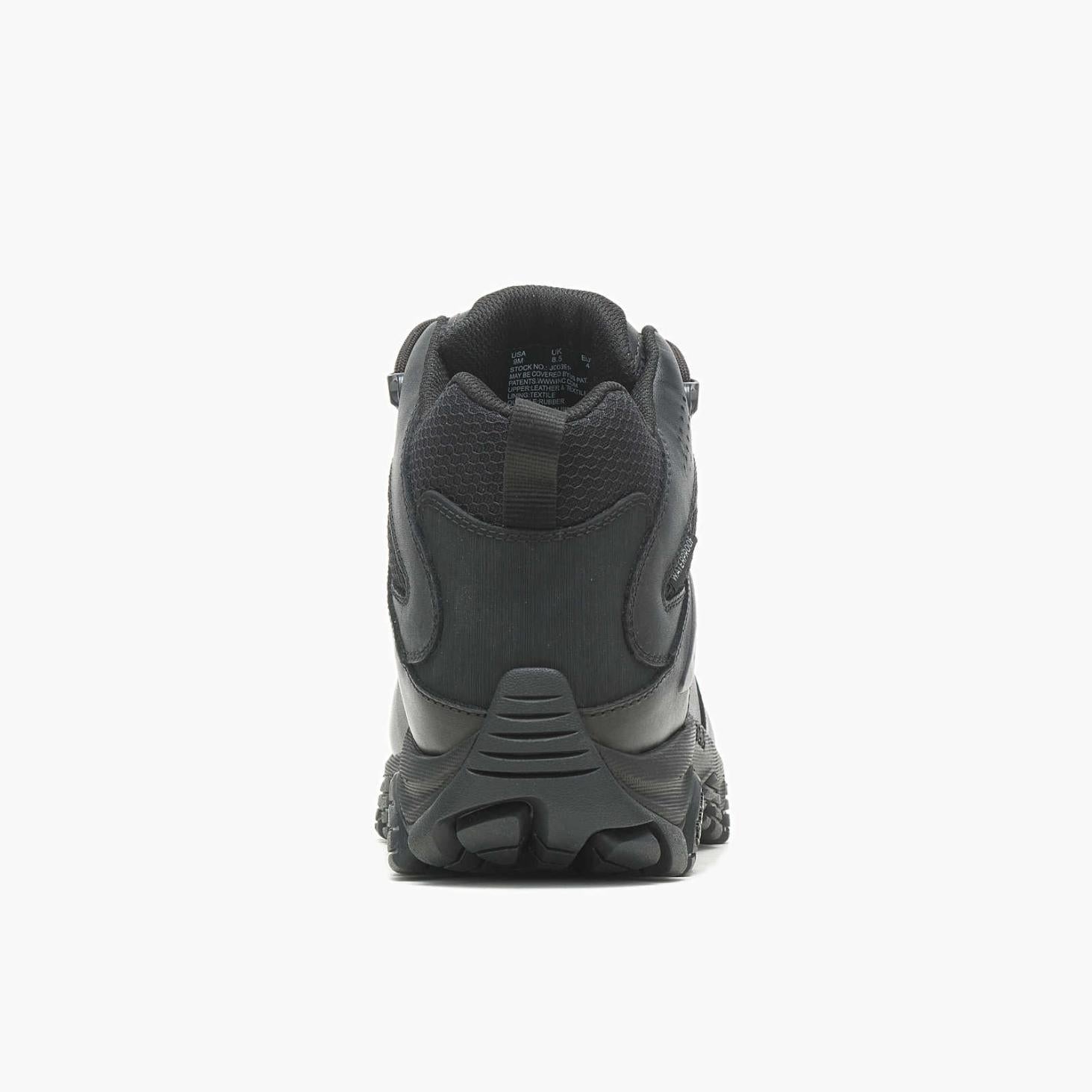 Merrell Moab 3 Mid Tactical Response Waterproof Boot Black | Men Boots