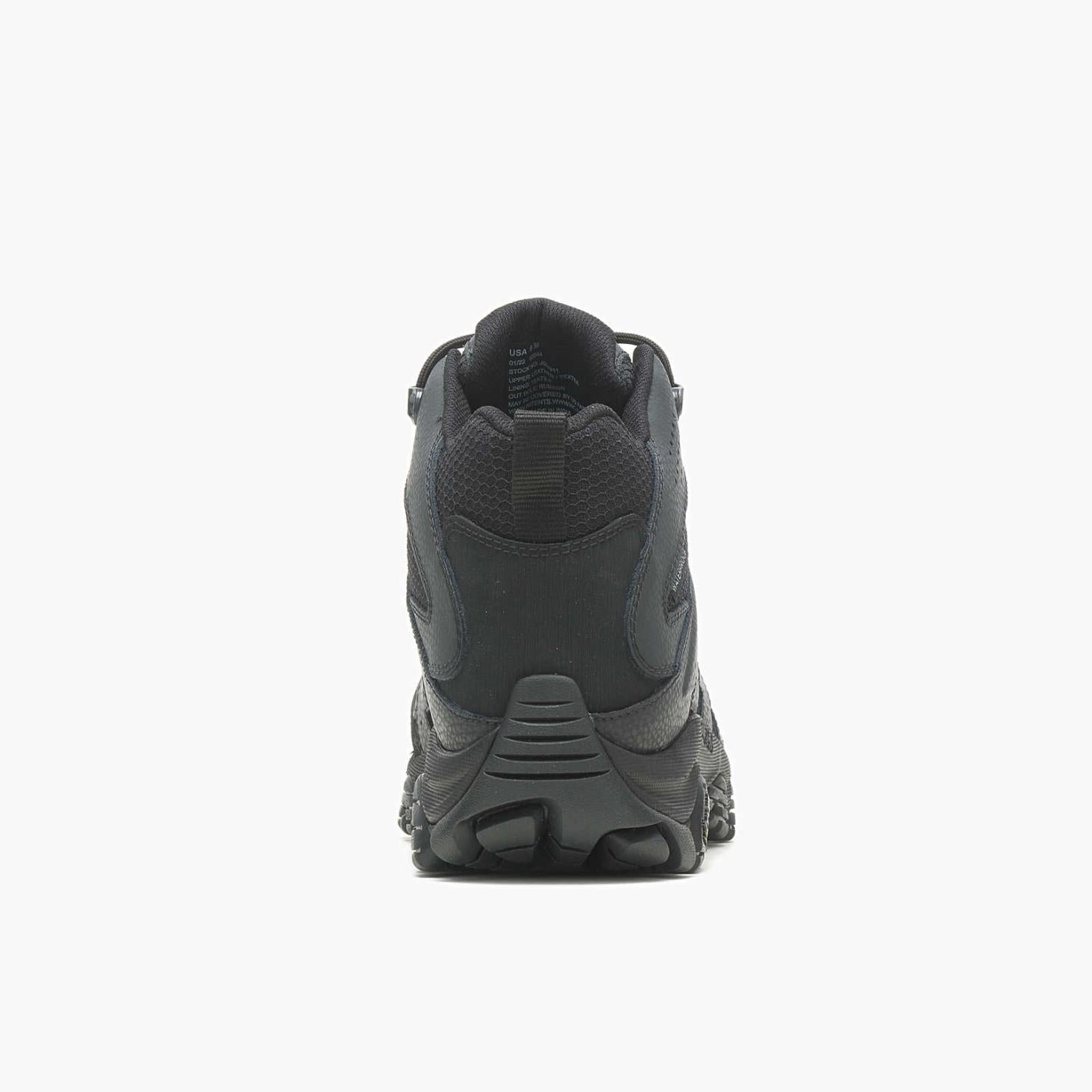 Merrell Moab 3 Mid Tactical Waterproof Black | Men Boots