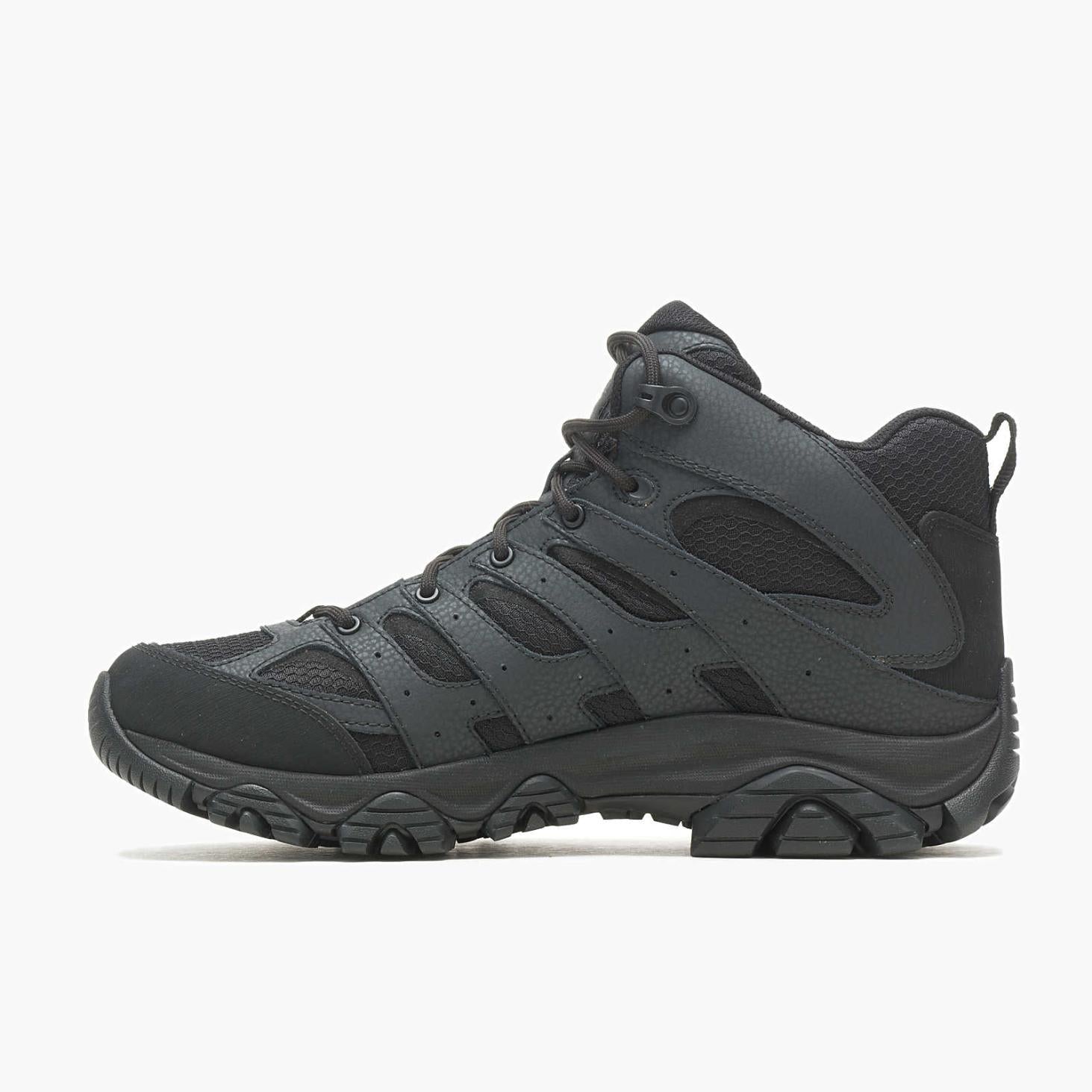 Merrell Moab 3 Mid Tactical Waterproof Black | Men Boots