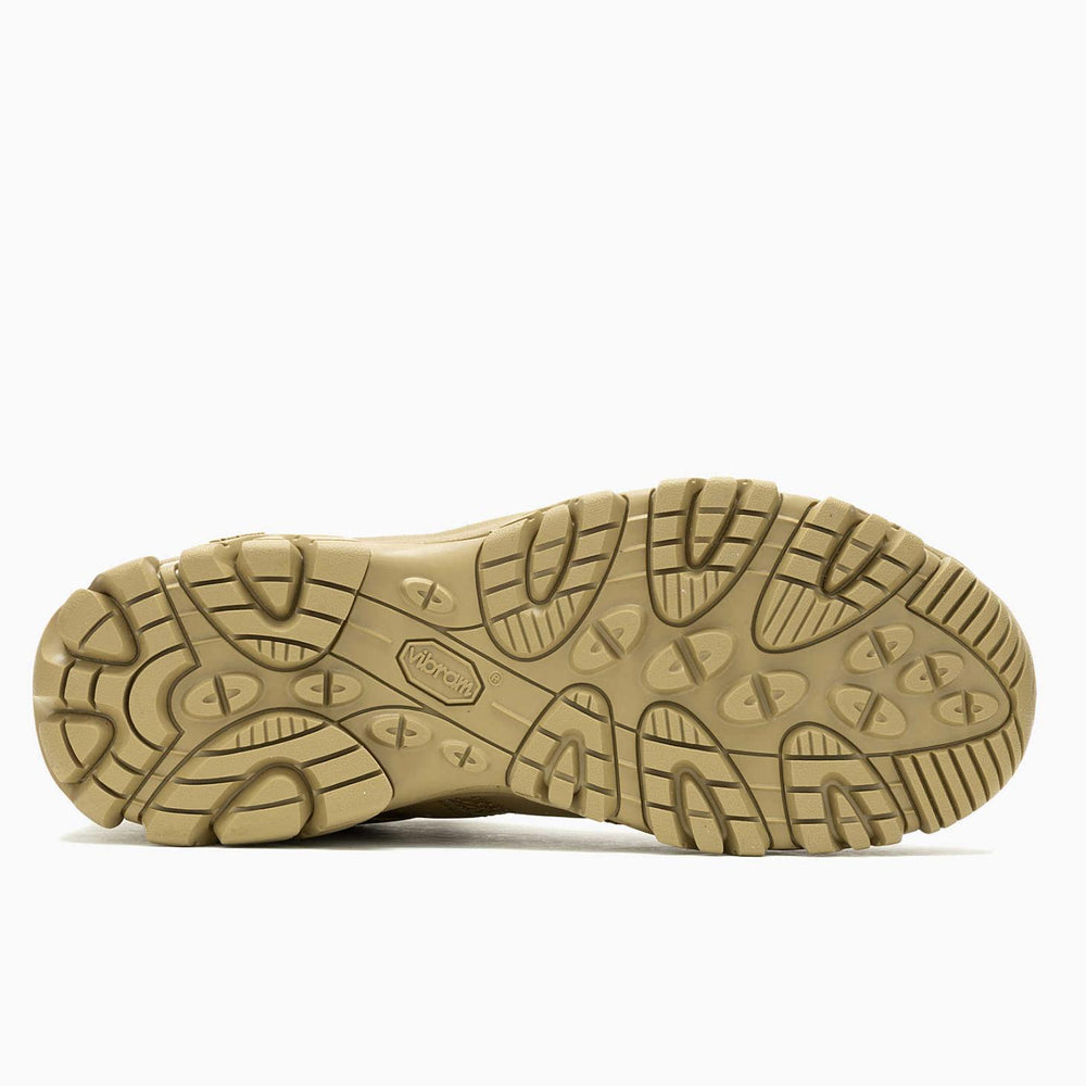 Merrell Moab 3 Mid Tactical Waterproof Wide Width Dark Coyote | Men Boots