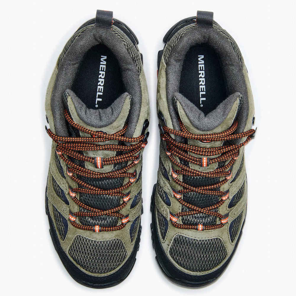 Merrell Moab 3 Mid Waterproof Olive | Men Boots