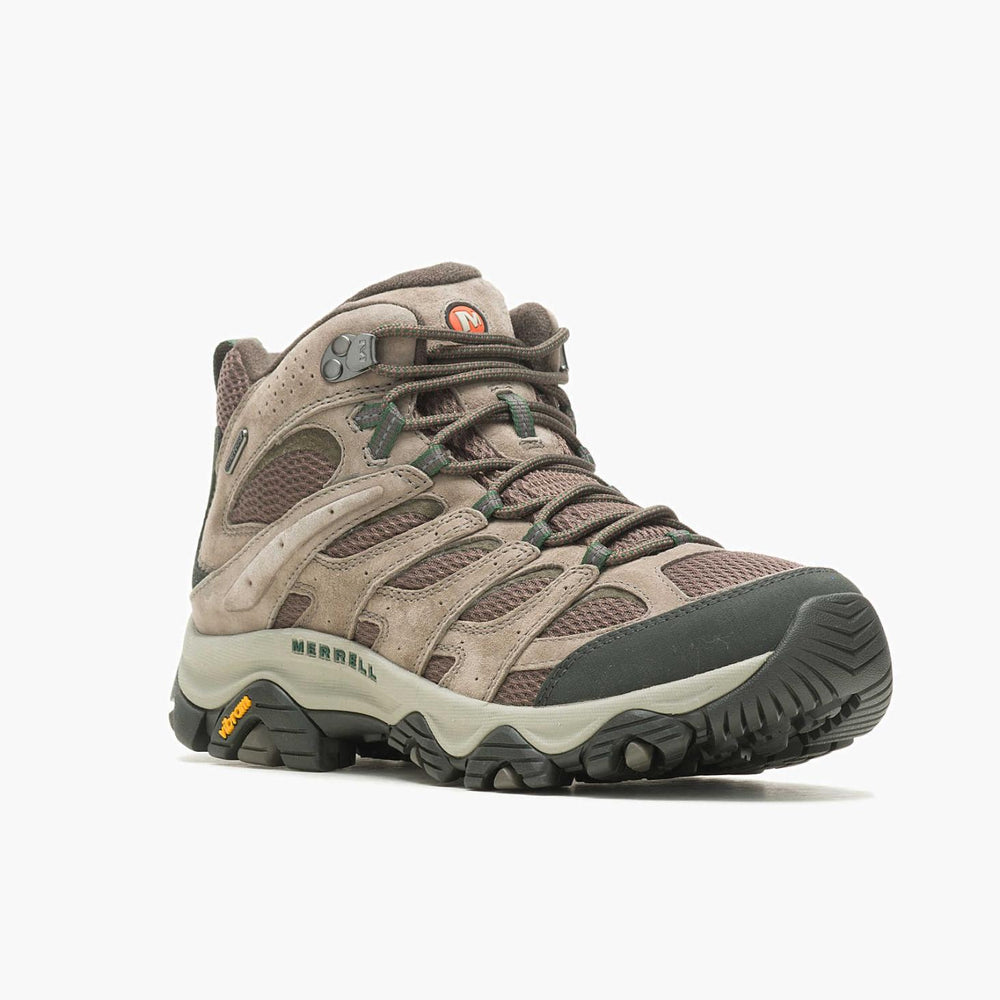 Merrell Moab 3 Mid Waterproof Wide Width Boulder | Men Boots
