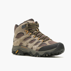 Merrell Moab 3 Mid Wide Width Walnut | Men Boots