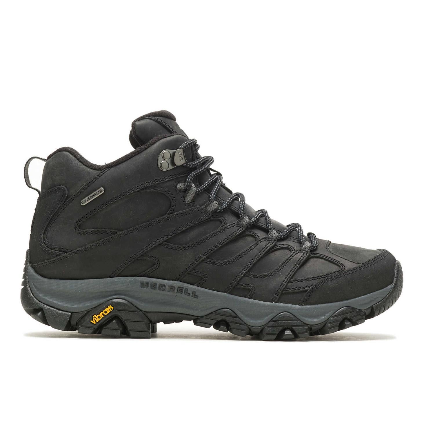 Merrell Moab 3 Prime Mid Waterproof Wide Width Black | Men Wide Widths