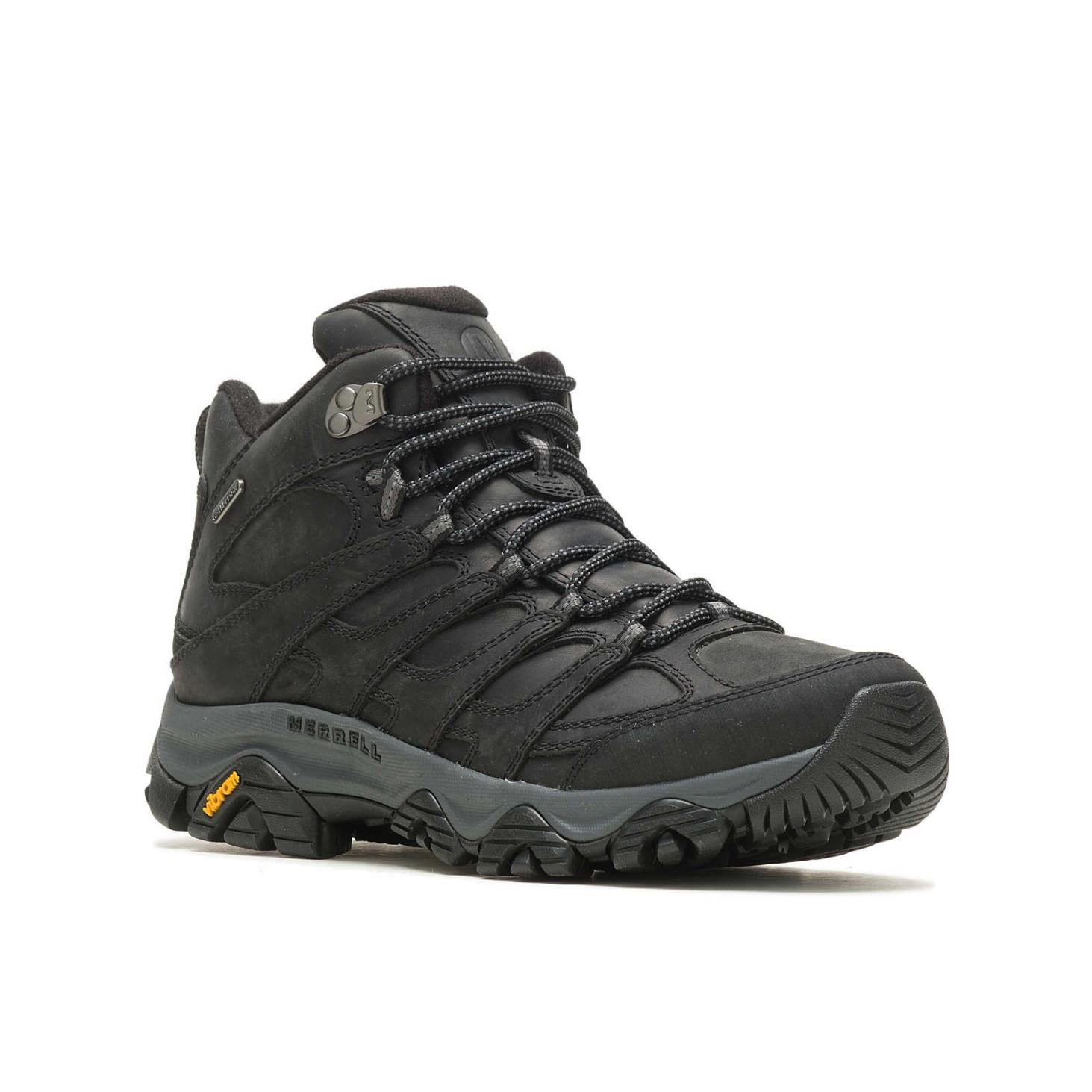 Merrell Moab 3 Prime Mid Waterproof Wide Width Black | Men Wide Widths
