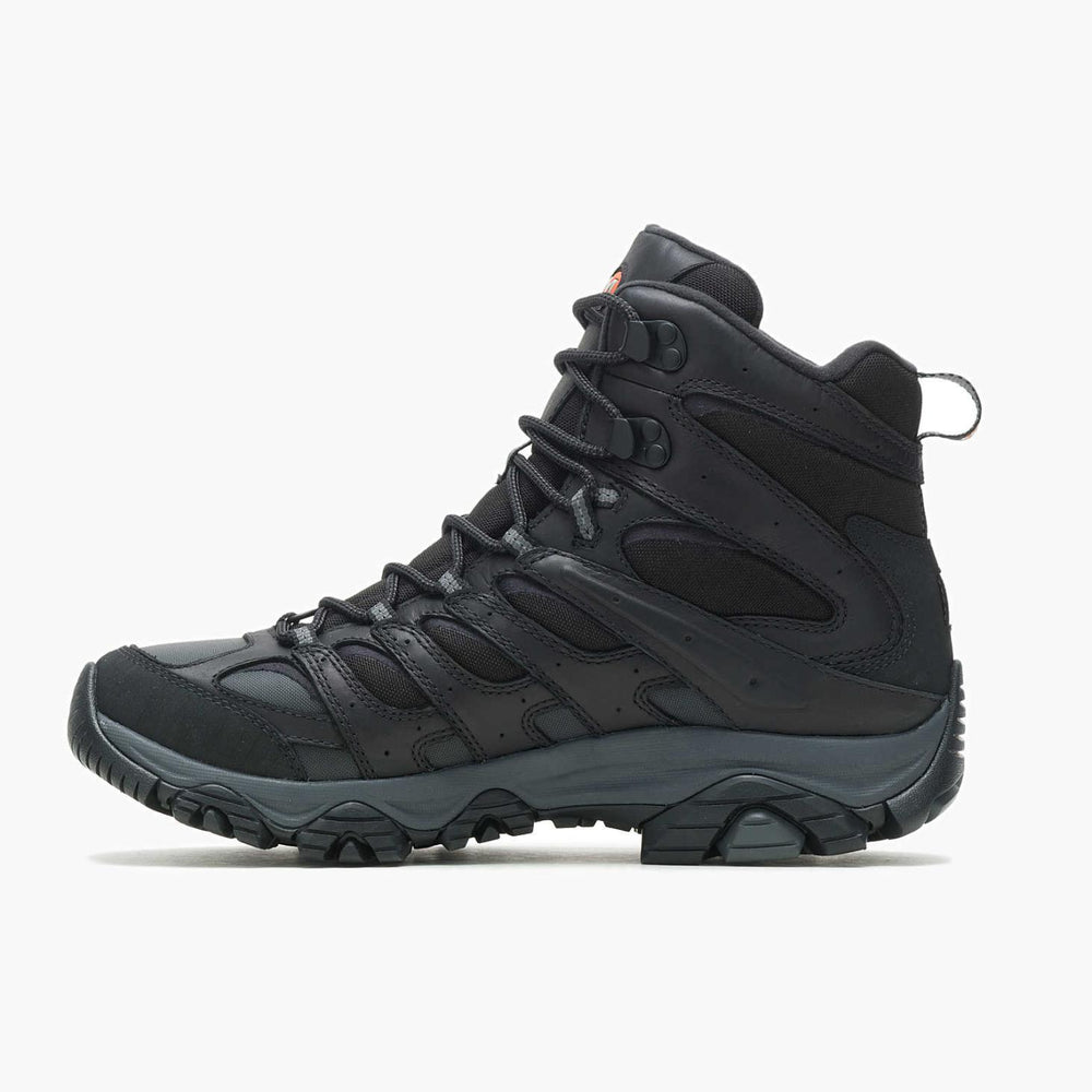 Merrell Moab 3 Thermo Tall Waterproof Black | Men Winter Boots