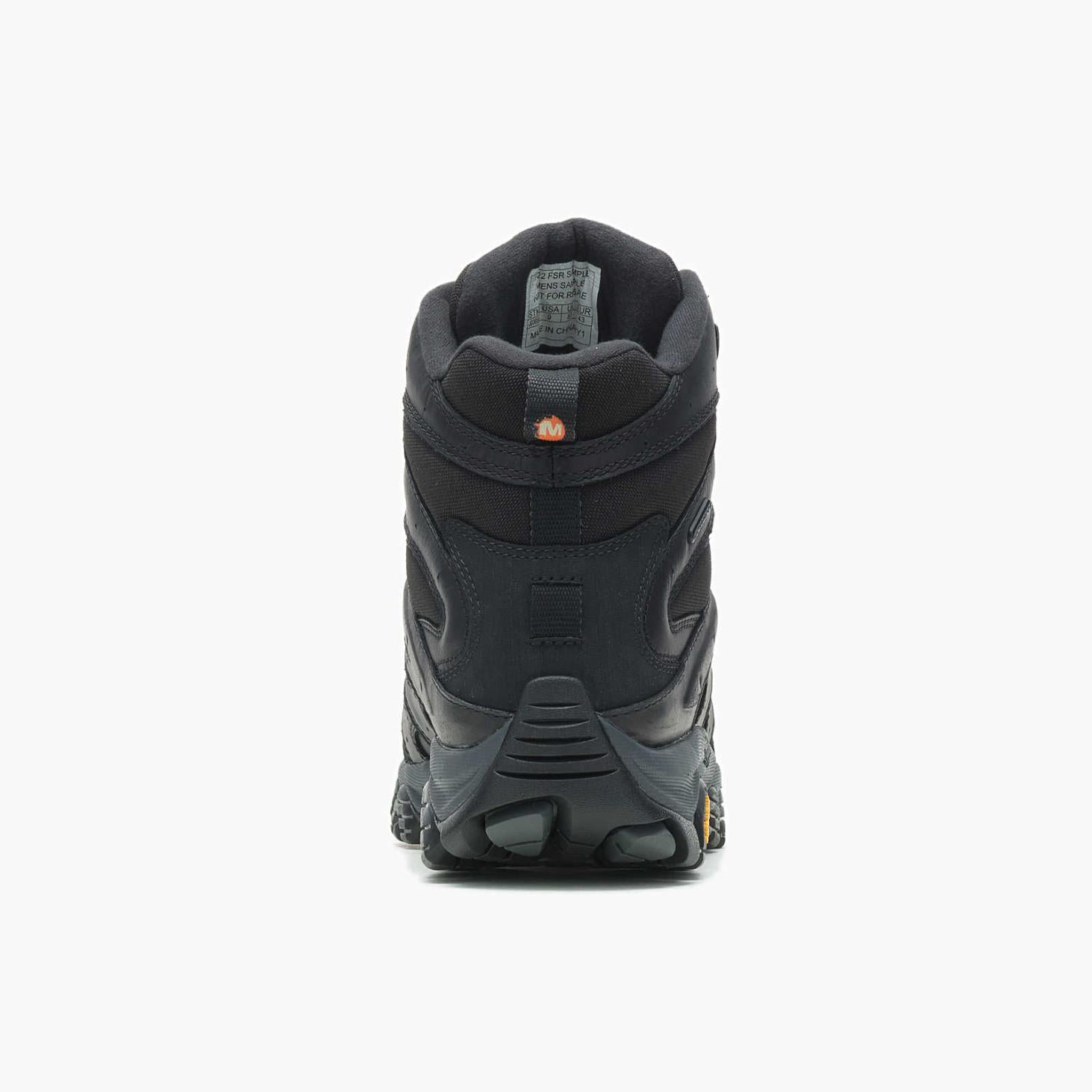 Merrell Moab 3 Thermo Tall Waterproof Black | Men Winter Boots
