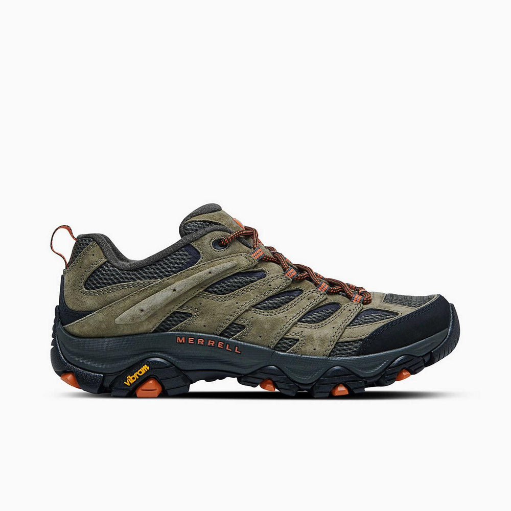 Merrell Moab 3 Wide Width Olive | Men Wide Widths