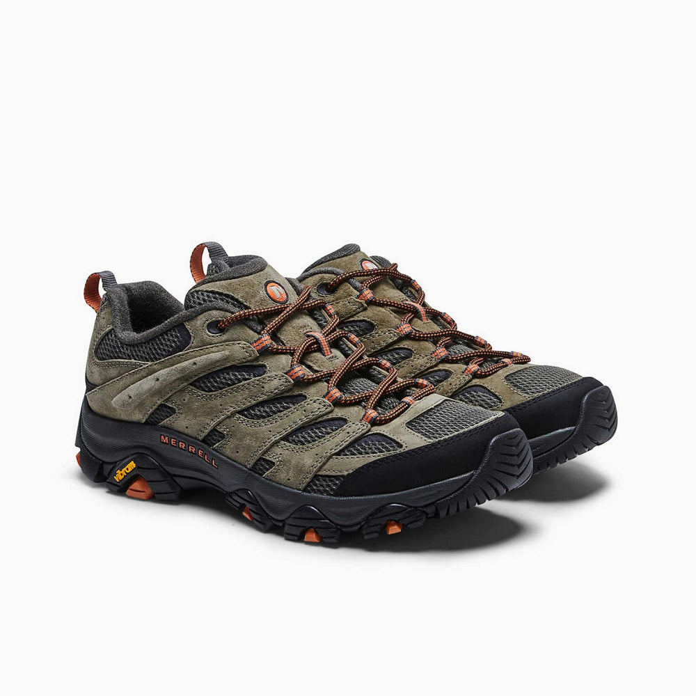 Merrell Moab 3 Wide Width Olive | Men Wide Widths