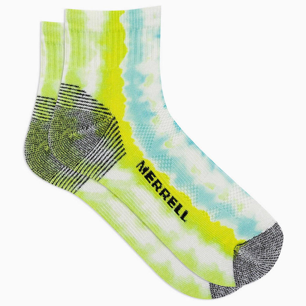 Merrell Moab 360 Print Painted Stripes Quarter Sock Blue Multi | Women/Men Socks