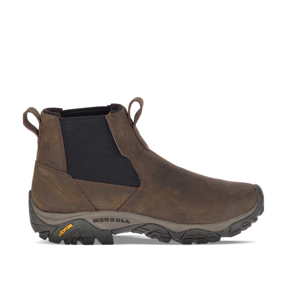 Merrell Moab Adventure Chelsea Polar Waterproof Wide Width Brown | Men Winter Boots