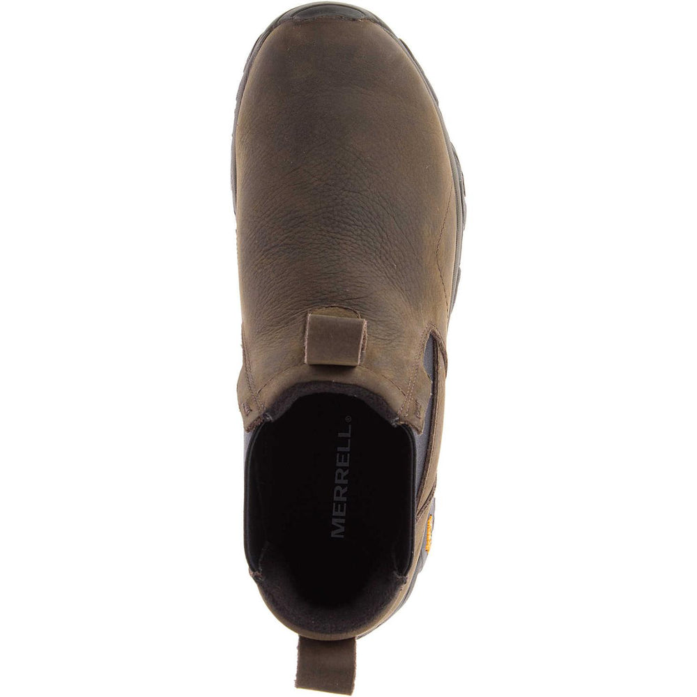 Merrell Moab Adventure Chelsea Polar Waterproof Wide Width Brown | Men Winter Boots
